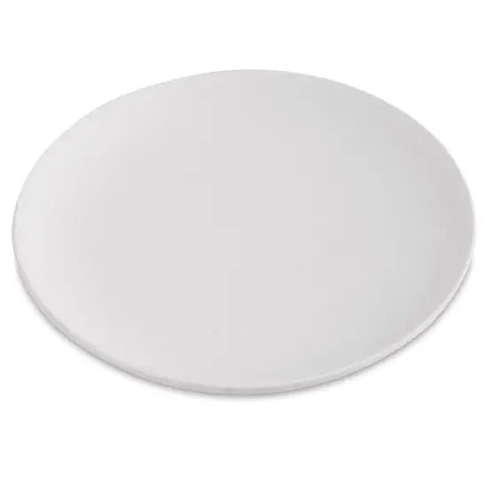 Mayco Earthenware Bisque Plates - Pkg of 12, Coupe Salad Plates, 7 3/4" {1}