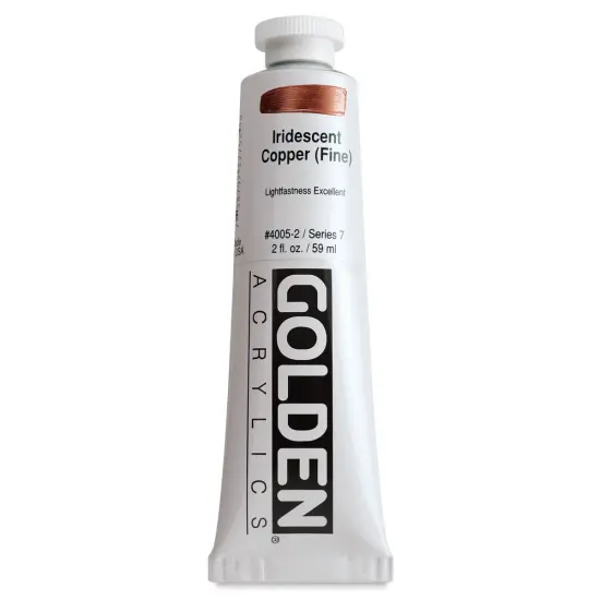 Golden Heavy Body Artist Acrylics - Iridescent Copper (Fine), 2 oz Tube {1}