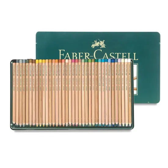 Faber-Castell Pitt Pastel Pencil Set - Assorted Colors, Tin Box, Set of 36 {1}