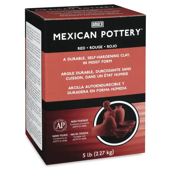 Amaco Mexican Pottery Clay - 5 lb {1}