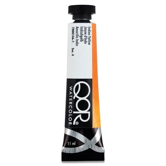 QoR Modern Watercolors - Indian Yellow, 11 ml tube {2}