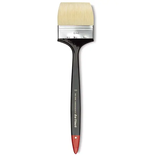 Da Vinci Maestro 2 Hog Bristle Spalter Brush - Flat, Long Handle, Size 100 {1}