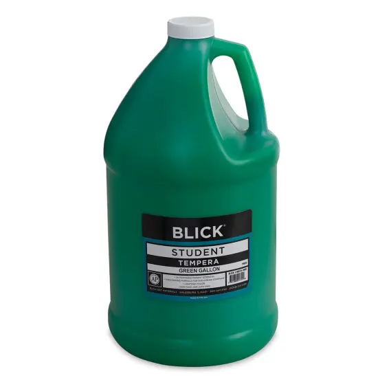 Blick Student Tempera Paint - Green, 128 oz bottle {1}