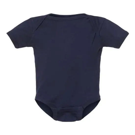 Rabbit Skins&reg; Infant Baby Rib Bodysuit Navy {1}