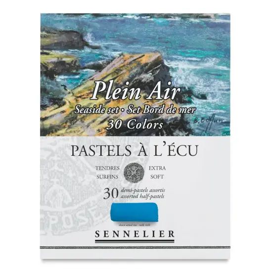 Sennelier Soft Pastels -Set of 30, Seaside Colors, Half Sticks {1}