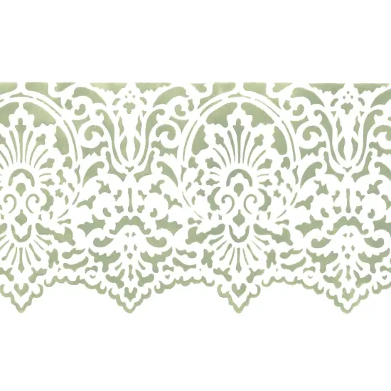 Victorian Lace Wall Stencil | 3405 by Designer Stencils | Reusable Stencils for Painting | {1}