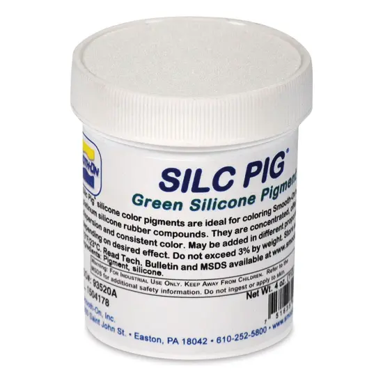 Smooth-On Silc Pig Silicone Color Pigment - Green, 4 oz {1}