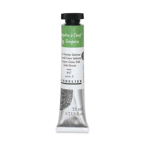 Sennelier Artists Egg Tempera - Emerald Green, 21 ml tube {1}