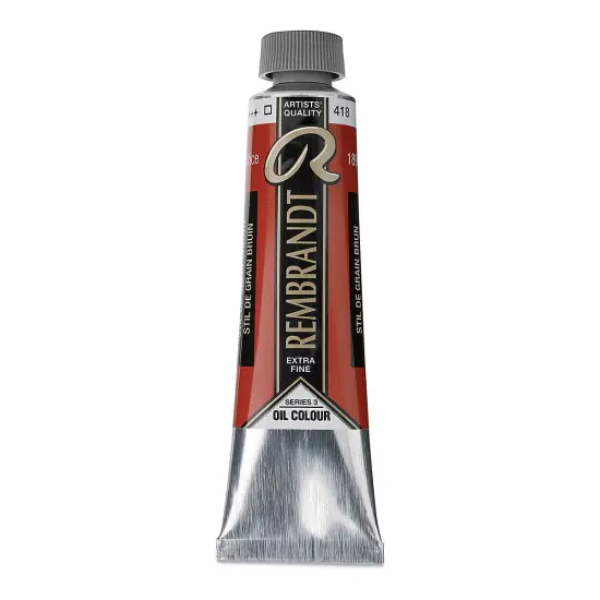 Rembrandt Artists' Oil Color - Stil de Grain Brown, 40 ml tube {2}