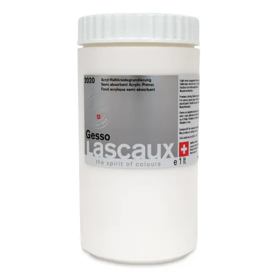 Lascaux Primer Gesso - 1 liter jar {1}