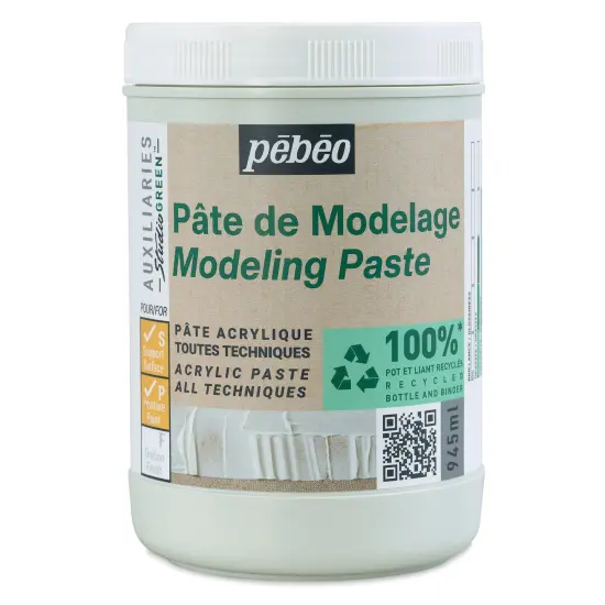 Pebeo Studio Green Modeling Paste - 945 ml {1}
