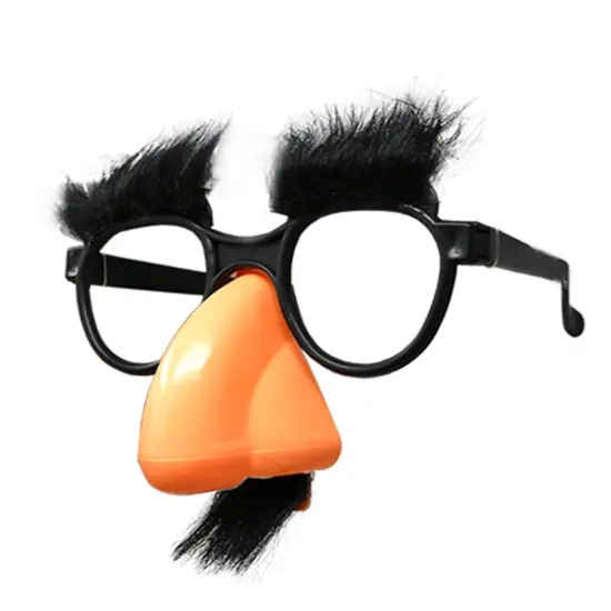 Disguise Glasses with Nose - Funny Old Man Glasses - 1 Piece {2}