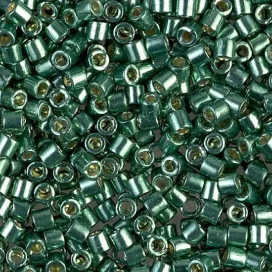 Miyuki Delica Bead 8/0, DBL1845, Duracoat Galvanized Sea Green {1}