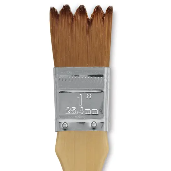 Dynasty Black Gold Brush - Tidal Wave, Short Handle, 1" {1}