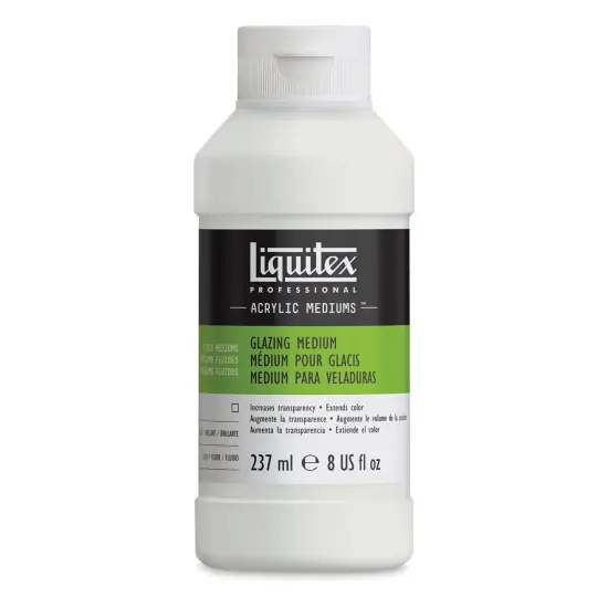 Liquitex Fluids Acrylic Glazing Medium - 8 oz jar {1}