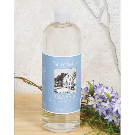 Sweet Grass Farm Dish Soap, All Natural Lavender, 17.6 ounces {3}