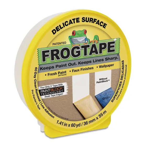 Shurtech FrogTape Masking and Painting Tape - 1.41" x 60 yds, Delicate Surface {2}