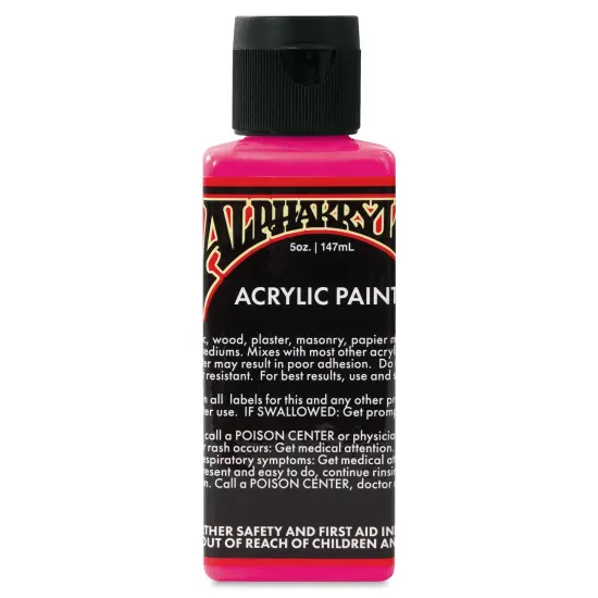 Alpha6 Alphakrylic Acrylic Paint - Electroshock Pink, 5 oz {1}