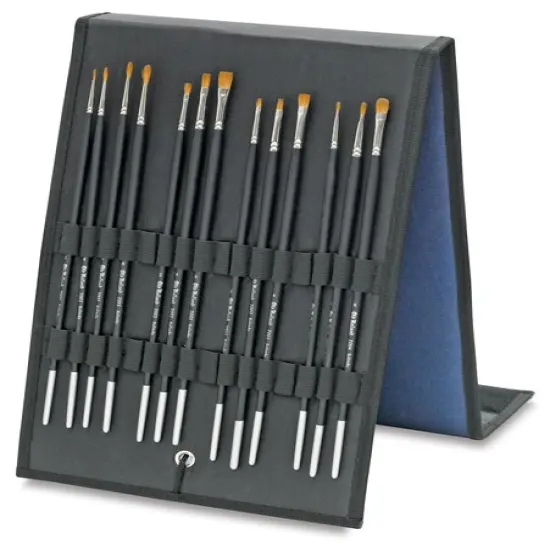 Old Holland Kolinsky Sable Brush Easel Gift Set - Set of 12 {1}