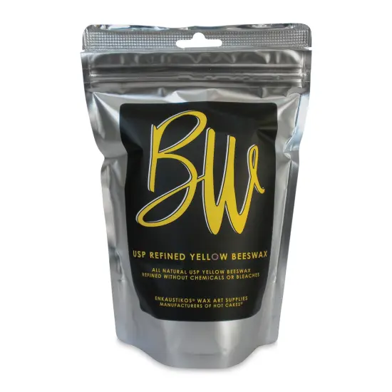 Enkaustikos U.S. Pharmaceutical Grade Beeswax - Yellow, 8 oz bag {1}