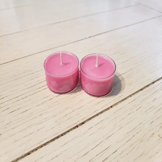 Cactus Flower & Jade All Natural Soy Wax Tealights 6 Count Hand Poured with Fragrant/Essential Oils! {2}
