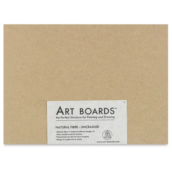 Art Boards Natural Fiber Painting Panel - 9" x 12" x 3/8", Uncradled {1}