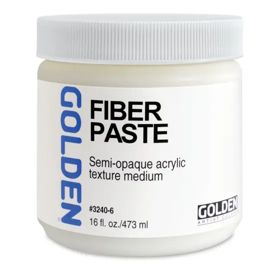 Golden Molding Paste Medium - Fiber, 16 oz jar {1}