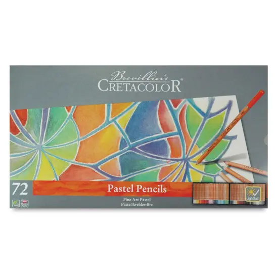 Cretacolor Fine Art Pastel Pencil Set - Tin Box, Set of 72 {1}