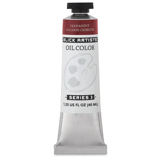 Blick Artists' Oil Color - Permanent Alizarin Crimson, 40 ml tube {2}