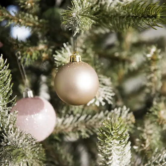 R&rsquo;ND Toys Christmas Ornament Hooks &ndash; Christmas Tree Easy Snap Fastening Metallic Decorating String Hangers Ornament Hooks for Hanging Christmas Tree Decorations - Pack of 200 (Silver) {2}