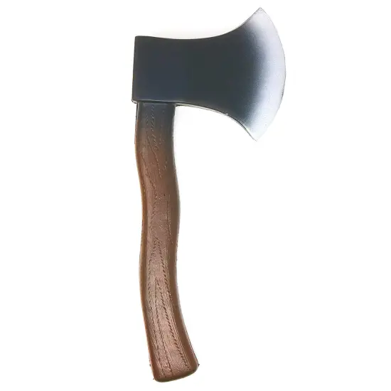 Lumberjack Costume Prop Toy - Wood Look Hatchet Axe Props for Party - 1 Piece {1}