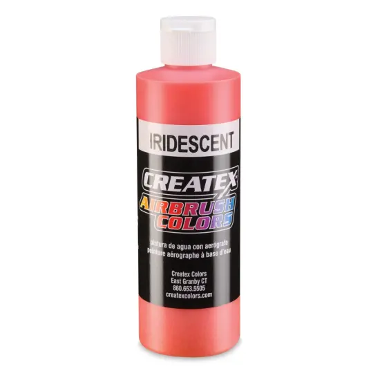 Createx Airbrush Color - 8 oz, Iridescent Scarlet {1}