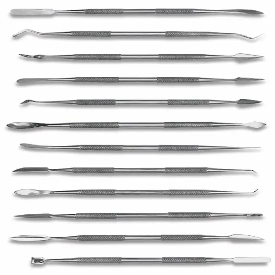 Hawk Wax and Plaster Carving Tools - Set of 12 {2}