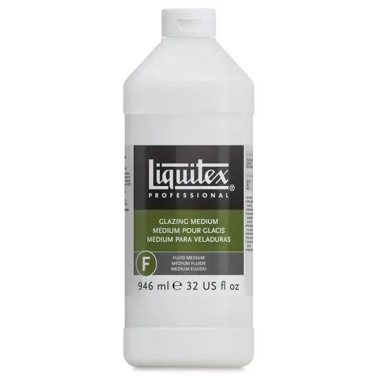 Liquitex Fluids Acrylic Glazing Medium - 32 oz jar {2}