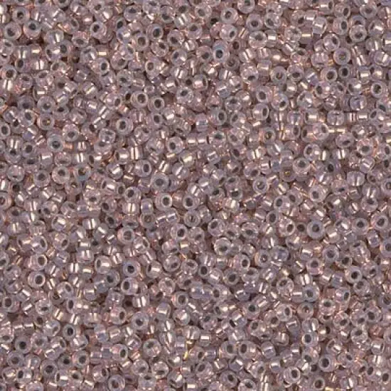 Miyuki 15/0 Round Seed Bead, 15-198, Copper Lined Opal {1}