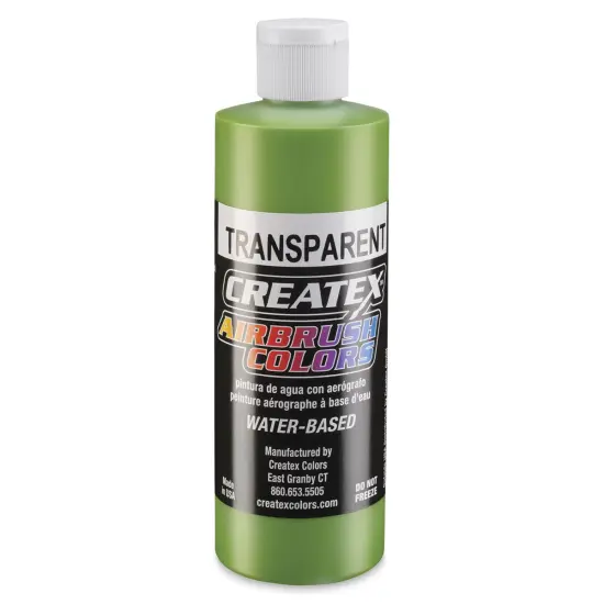 Createx Airbrush Color - 8 oz, Transparent Leaf Green {1}
