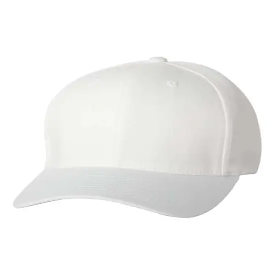 Flexfit&reg; Cotton Blend Cap White {1}