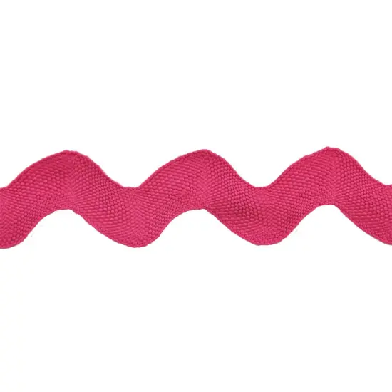 Belagio Large Ric Rac Trim, 1.25" Wide, 10-yard bolt, Hot Pink {1}