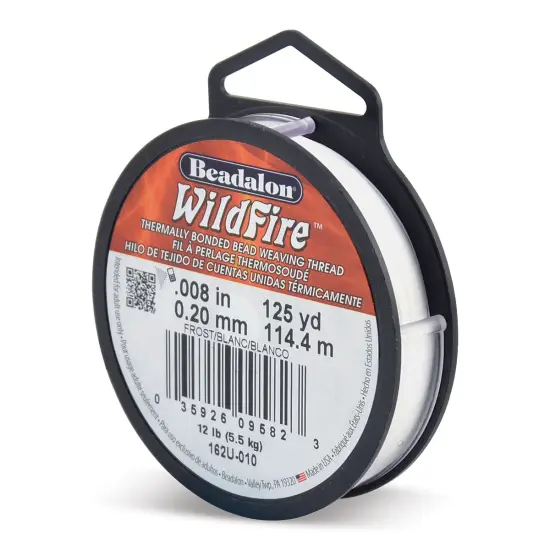 Beadalon WildFire Beading Thread - Frost, 0.008", 125 yds {1}