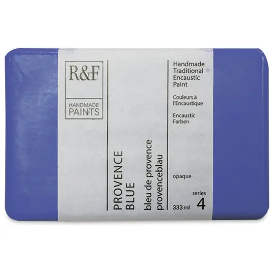 R&F Encaustic Paint Block - Provence Blue, 333 ml, Block {1}