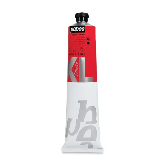 Pebeo XL Studio Oil Color - Bright Red, 200 ml tube {1}