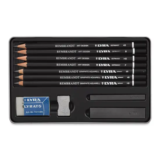 Lyra Rembrandt Graphite Pencils - Set of 11 {1}