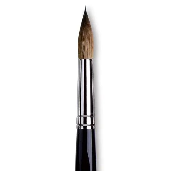 Da Vinci Maestro Kolinsky Brush - Long Tapered Round, Short Handle, Size 16 {1}