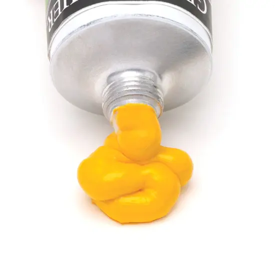 Grumbacher Pre-Tested Artists' Oil Color - Cadmium Yellow Medium, 1.25 oz tube {1}