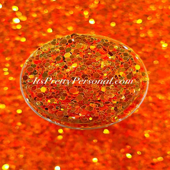 &ldquo;ORANGE Light Show XL&rdquo;-GLOW Glitter {3}
