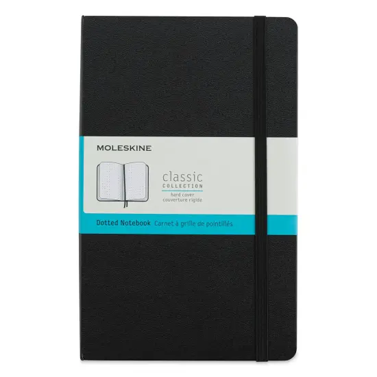 Moleskine Classic Expanded Hardcover Notebook - Dotted, Black, Large, 8-1/4" x 5" {1}