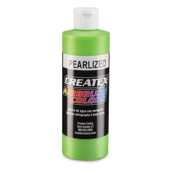 Createx Airbrush Color - 8 oz, Pearl Lime {1}
