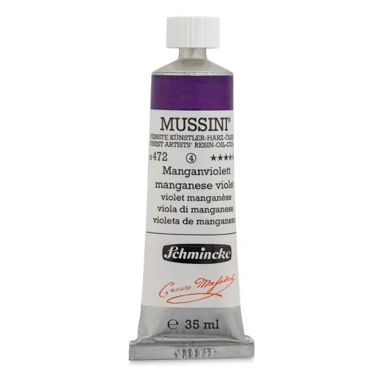 Schmincke Mussini Oil Color - Manganese Violet, 35 ml tube {1}