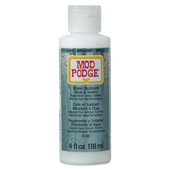 Plaid Mod Podge Water Resistant Glue and Sealer - 4 oz, Bottle {1}