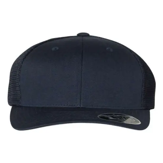 Flexfit&reg; Mesh Back Cap Navy {1}